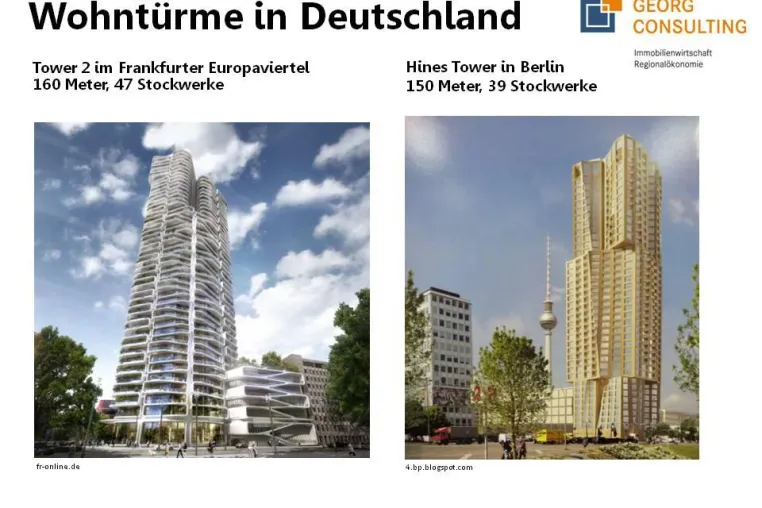 Bild: Über den Wolken - Der Wohnungsmarktexperte Achim Georg über die Renaissance von Wohntürmen