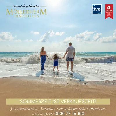 Sommer, Sonne, Immobilienverkauf - Warum jetzt der bestmögliche Verkaufspreis erzielt werden kann Bild: Sommer, Sonne, Immobilienverkauf - Warum jetzt der bestmögliche Verkaufspreis erzielt werden kann