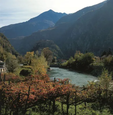 Bild: Buntes Finale der Natur im Aostatal