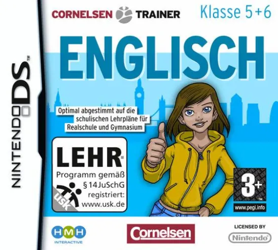 Bild: Cornelsen und HMH entwickeln für die Nintendo DS Konsole - Start mit drei lehrplanbasierten Titeln ab September