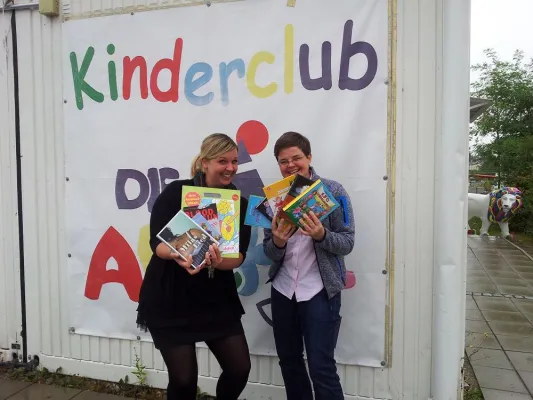 Bild: Neue Kinderbücher für 'Die Arche' in München: Buchhandlung engagiert sich für sozial benachteiligte Kinder