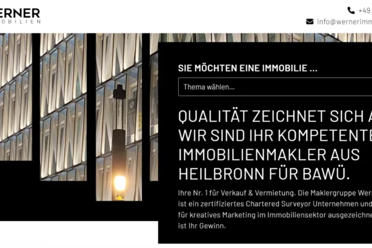 Bild: Werner Immobilien: Ihr vertrauenswürdiger Immobilienmakler in Heilbronn und Umgebung