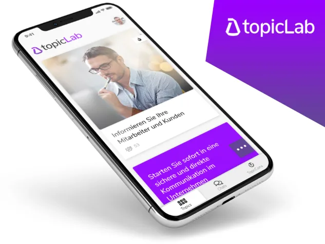 Bild: topicLab – Die App für eine schnelle und reibungslose Kommunikation