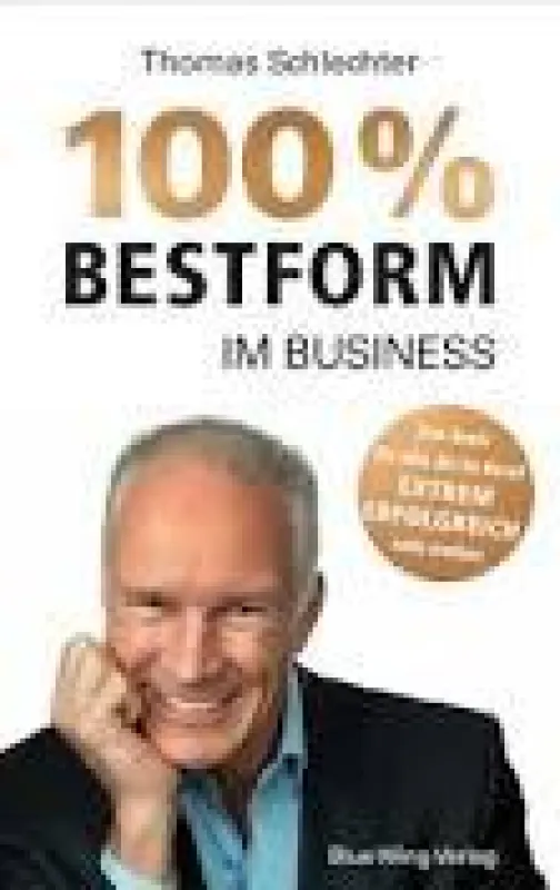 Buchcover 100% Bestform im Business