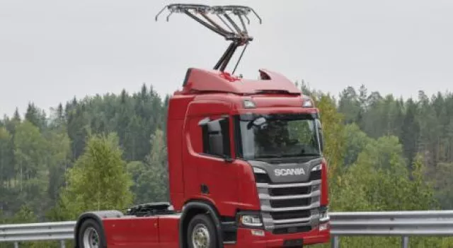 Bild: Ausschreibung für E-Autobahn beendet: Scania liefert 15 Hybrid-Lkw