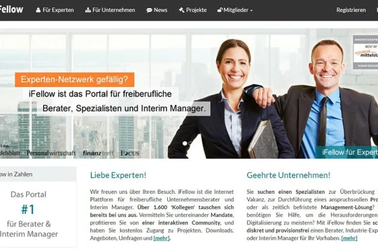 Bild: Interim Manager online finden - geht das?