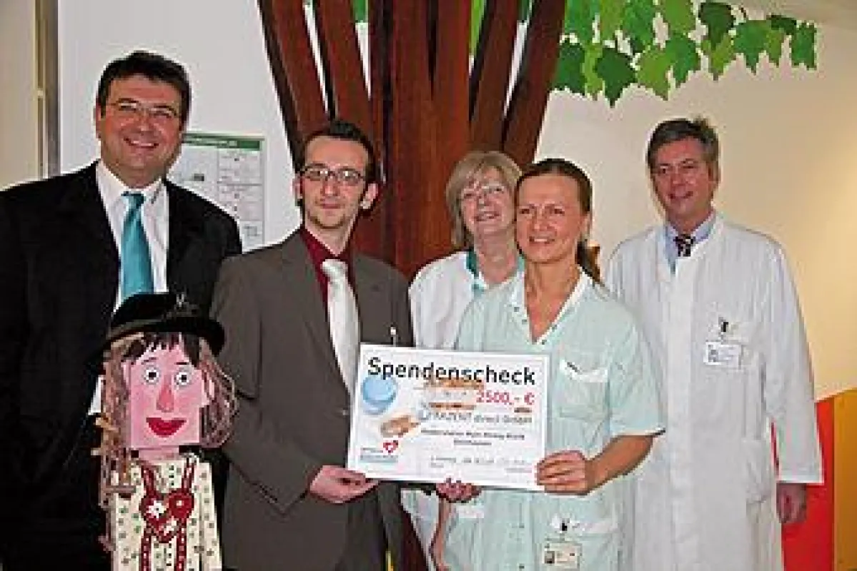 Spendenübergabe 2008