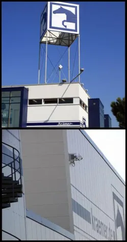 Bild: Redundanter Gigabit Richtfunk bei Krämer Pferdesport