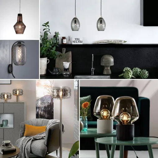 Rauchglas feiert leuchtendes Comeback – Lichtideen von Lampenwelt.de Bild: Rauchglas feiert leuchtendes Comeback – Lichtideen von Lampenwelt.de