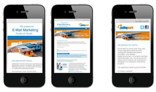 Bild: mailingwork veröffentlicht kostenloses White Paper zur Newsletter-Optimierung für mobile Endgeräte