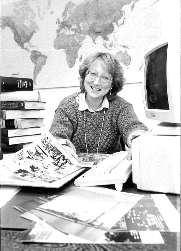 Jana Kocarek im Jahr 1986