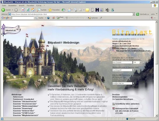 Bild: Bitpalast gewährt Geld-zurück-Garantie auf Webdesign