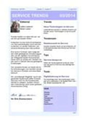 Bild: „Service, am besten sofort“ – Aktuelle Ausgabe des Newsletter SERVICE TRENDS jetzt erhältlich