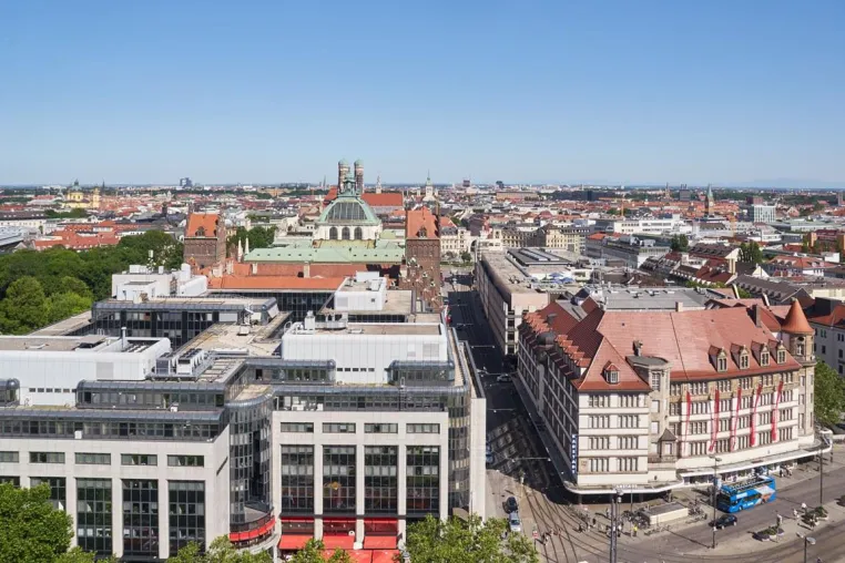 Bild: Über den Dächern der bayerischen Metropole