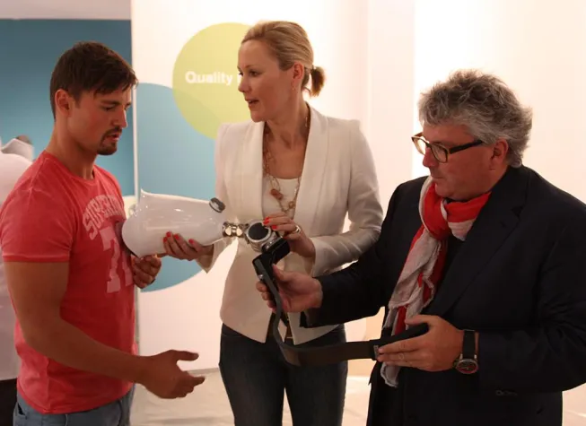 Bild: Bettina Wulff engagiert sich für die Paralympics London 2012