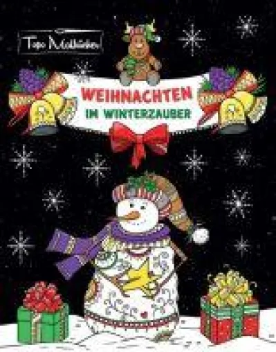 Malbuch für Erwachsene Weihnachten im Winterzauber - Zauberhaftes Ausmalbuch zum Entspannen Bild: Malbuch für Erwachsene Weihnachten im Winterzauber - Zauberhaftes Ausmalbuch zum Entspannen