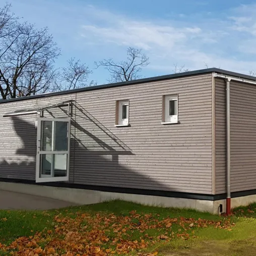 Heinkel Modulbau realisiert in nur vier Monaten einen Kindergarten in Modulbauweise für die Gemeinde Bad Boll Bild: Heinkel Modulbau realisiert in nur vier Monaten einen Kindergarten in Modulbauweise für die Gemeinde Bad Boll