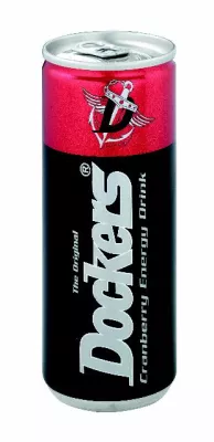 Bild: DOCKERS Cranberry Energy Drink - fruchtig und energiegeladen