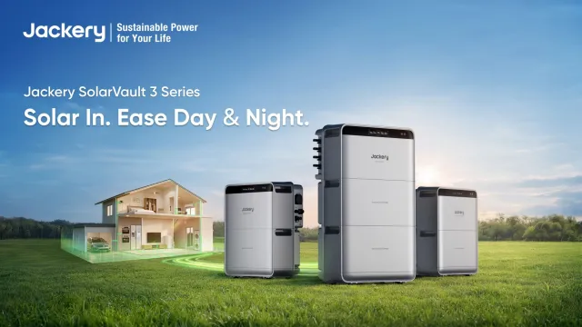 Bild: Jackery SolarVault 3: FSP Energy sichert sich frühe Verfügbarkeit — erster Lagerbestand ab April