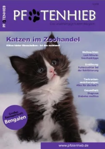 Katzenmagazin Pfotenhieb - Letzte Online-Ausgabe steht zum Download bereit Bild: Katzenmagazin Pfotenhieb - Letzte Online-Ausgabe steht zum Download bereit