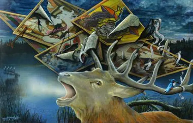 Bild: SAFADORE 2014 - 9. SALON DE L’ART FANTASTIQUE EUROPÉEN - GROSSE PHANTASTENAUSSTELLUNG