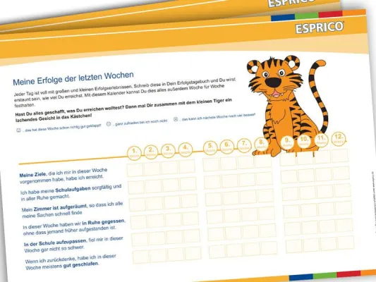 Bild: Erfolgspläne begleiten Kinder und Eltern auf dem Weg zu mehr Konzentration