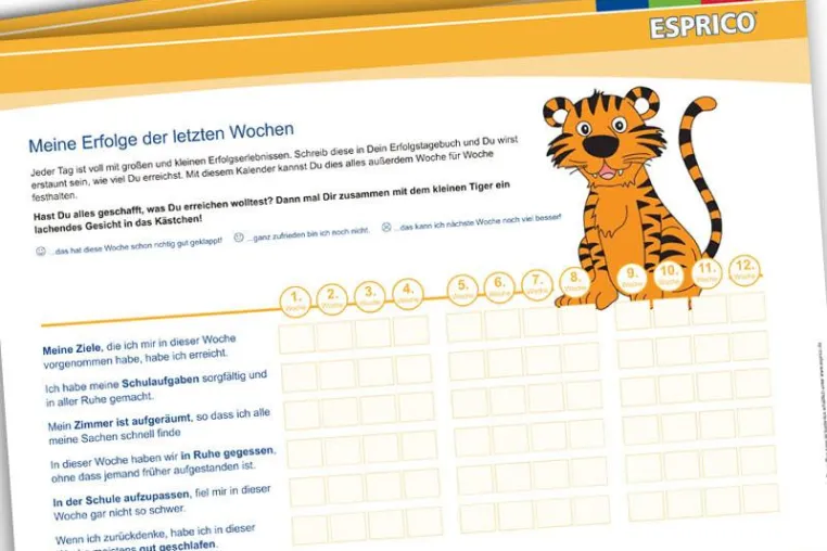 Erfolgspläne begleiten Kinder und Eltern auf dem Weg zu mehr Konzentration Bild: Erfolgspläne begleiten Kinder und Eltern auf dem Weg zu mehr Konzentration