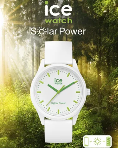 Ice-Watch präsentiert mit der ICE solar power Kollektion neue Solaruhr Bild: Ice-Watch präsentiert mit der ICE solar power Kollektion neue Solaruhr