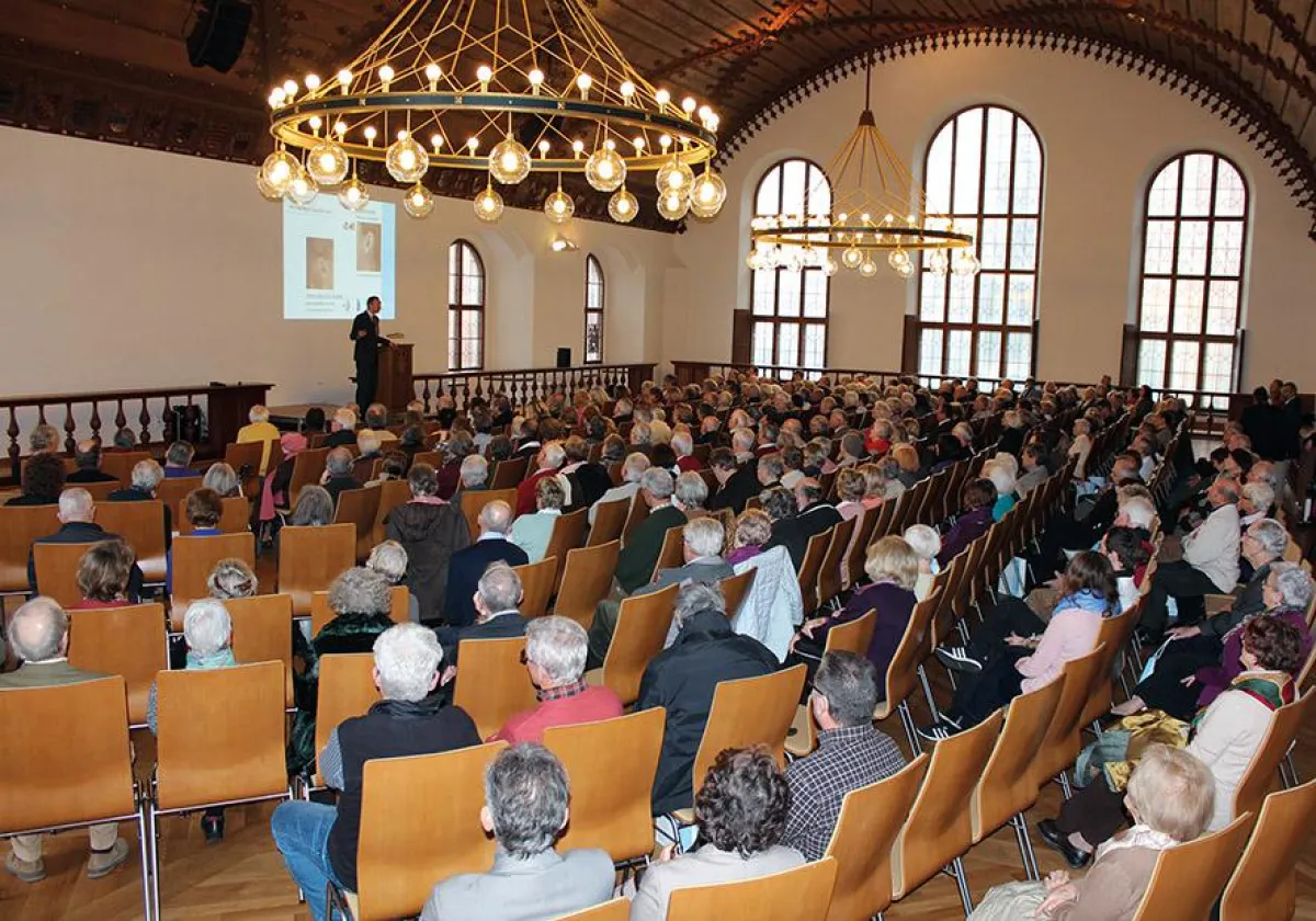 Vortrag W. Luber Hörgeräte Seifert, Festsaal Altes Rathaus München