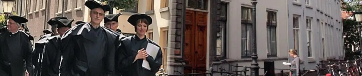 Die UvH University of Humanistic Studies, mitten im Zentrum von Utrecht (Niederlande)