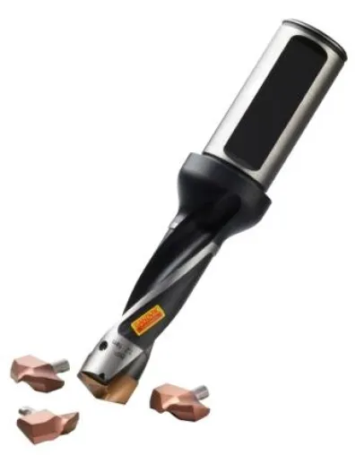 Bild: Spart Zeit und Kosten: der neue Wechselkopf-Bohrer CoroDrill® 870