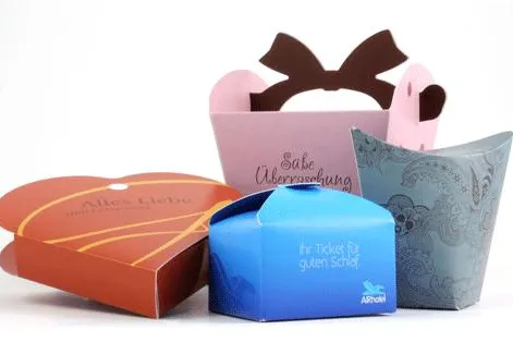 Geschenkverpackungen drucken ab der Auflage 1 Bild: Geschenkverpackungen drucken ab der Auflage 1