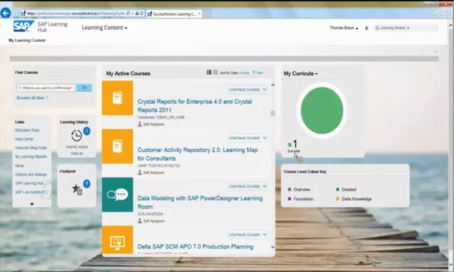 Bild: SAP-Wissen auf Knopfdruck mit dem SAP Learning Hub