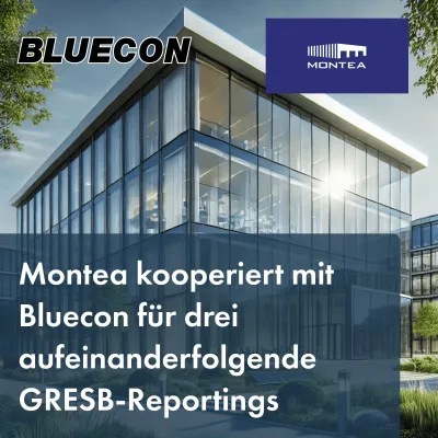 Bild: Montea kooperiert mit Bluecon für drei aufeinanderfolgende GRESB-Reportings