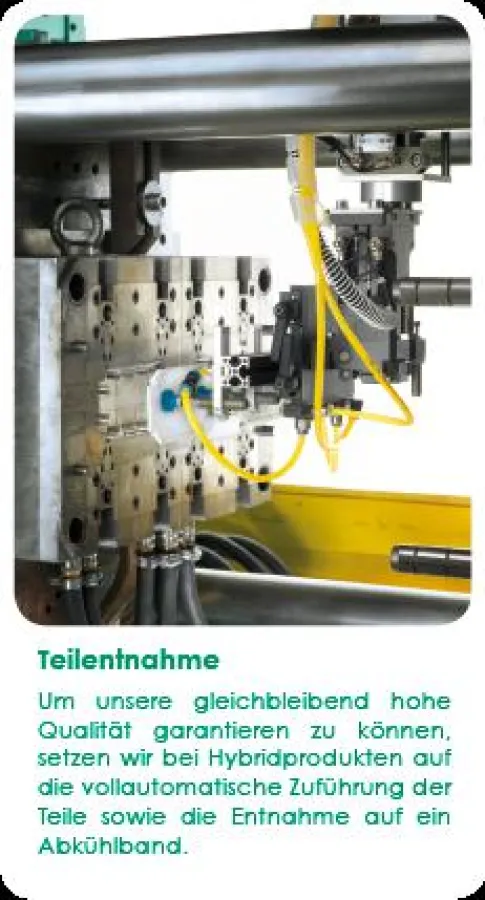 Serienfertigung von Spritzguss für noch effizientere Abläufe