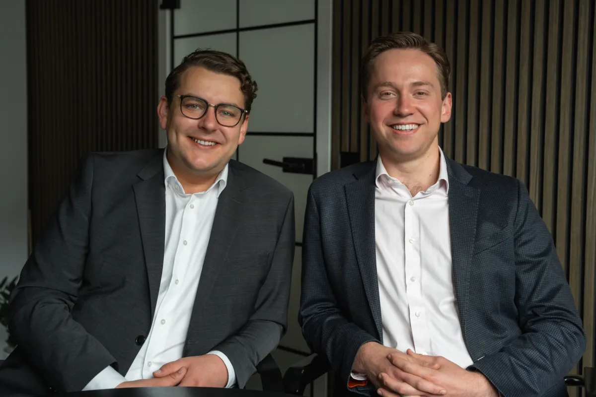 ecopals Managing Partner Fabian Zitzmann und Jonas Varga (© ecopals)