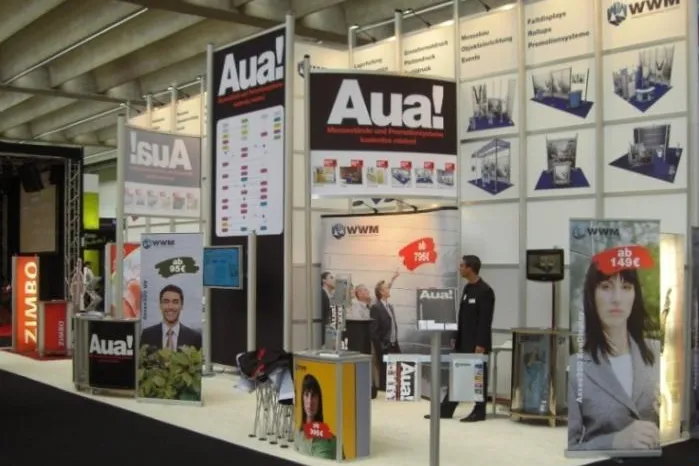 WWM präsentiert neben mobilen Messeständen erstmals Pappdisplays auf der marketing+services 2009 Bild: WWM präsentiert neben mobilen Messeständen erstmals Pappdisplays auf der marketing+services 2009