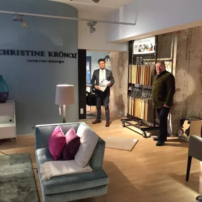 Bild: Kröncke steht auf chêne de l’est: Lebensfreude beginnt zuhause