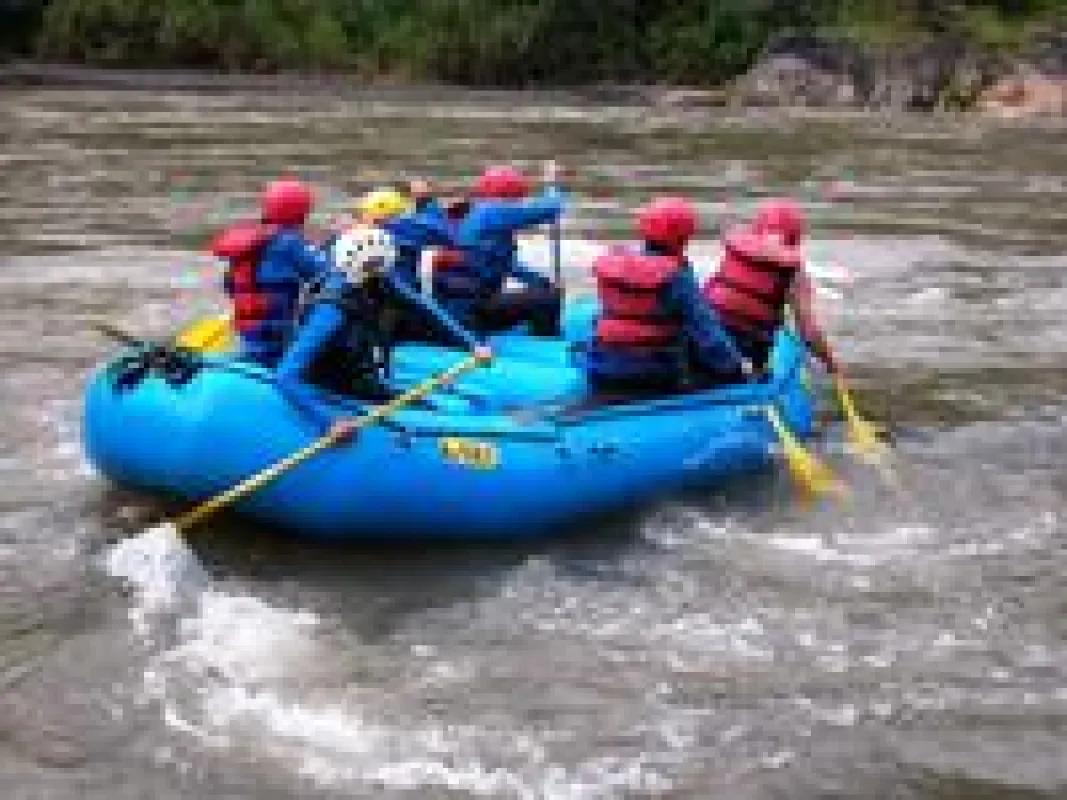 Rafting auf dem Rio Pastaza in Ecuador (Copyright Ministerio de Turismo de Ecuador)