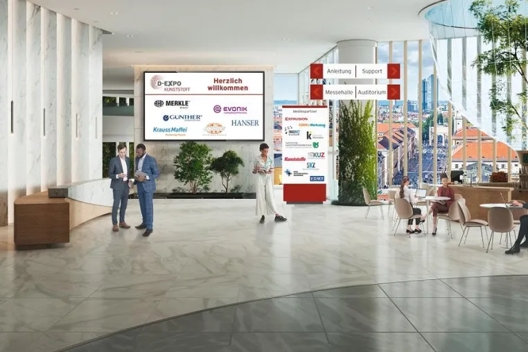 Bild: Virtuelle Messe D-EXPO Kunststoff startet morgen