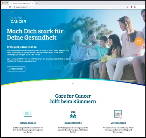 Care for Cancer – So geht Krebsvorsorge heute Bild: Care for Cancer – So geht Krebsvorsorge heute