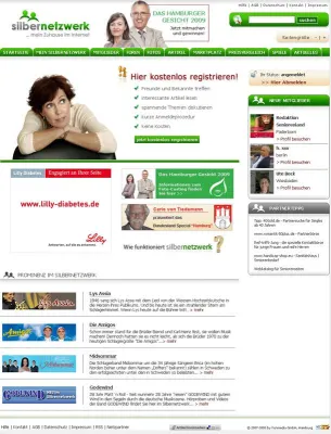 Silbernetzwerk sucht das Hamburger Gesicht 2009 – 50plus Bild: Silbernetzwerk sucht das Hamburger Gesicht 2009 – 50plus