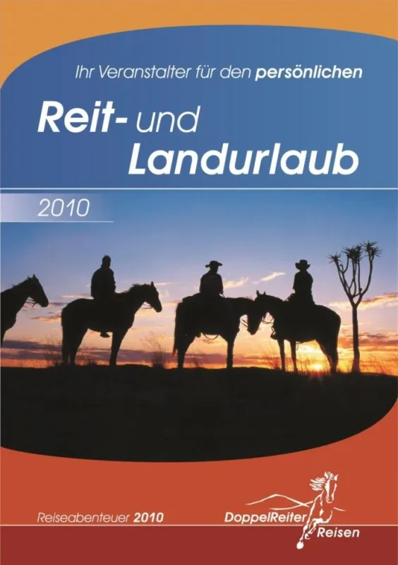 Titel Reiterreise-Katalog 2010