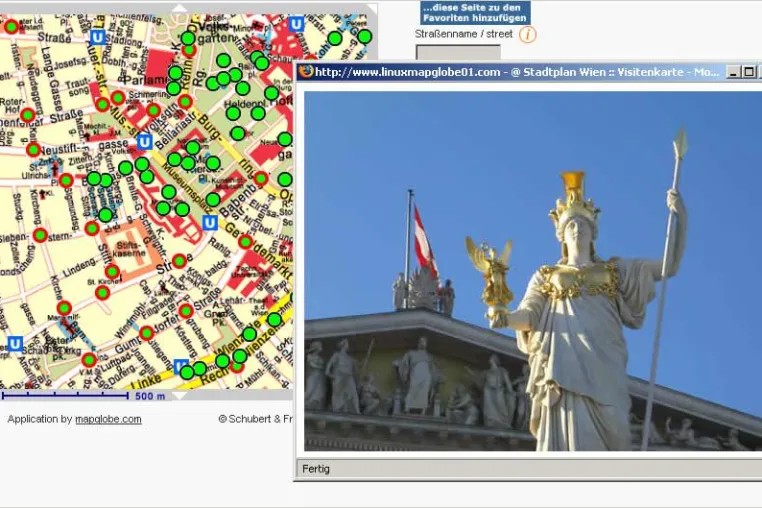 Wien und die Ringstraße aus der Vogelperspektive entdecken Bild: Wien und die Ringstraße aus der Vogelperspektive entdecken