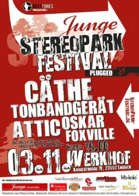 Bild: Junge Stereopark Festival PLUGGED am 03.11.2012 im Werkhof Lübeck