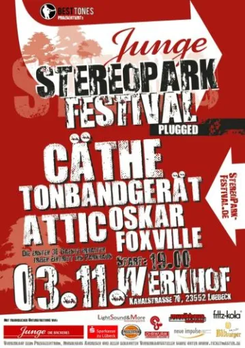 Bild: Junge Stereopark Festival PLUGGED am 03.11.2012 im Werkhof Lübeck