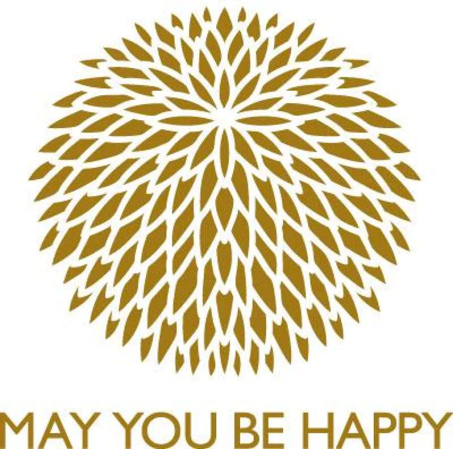 Das Markenzeichen von MAY YOU BE HAPPY