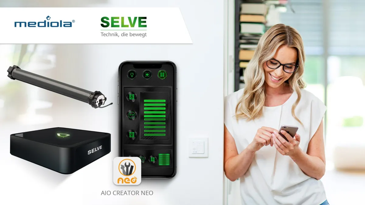 mediola integriert auch den SELVE Home Server 2