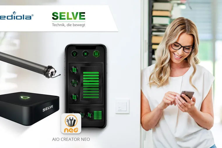 Mediola‘s AIO CREATOR NEO unterstützt ab sofort auch den SELVE Home Server 2 Bild: Mediola‘s AIO CREATOR NEO unterstützt ab sofort auch den SELVE Home Server 2