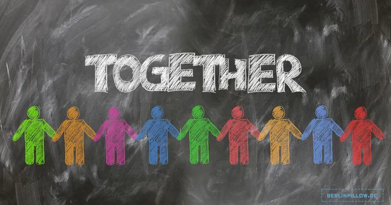 Fördern statt fordern! Berlinpillow.de unterstützt. Bild: Fördern statt fordern! Berlinpillow.de unterstützt.